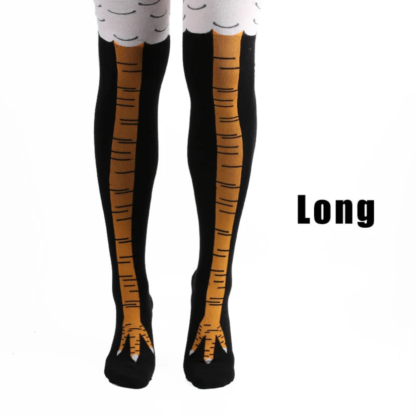 Funny Chicken Legs Socks