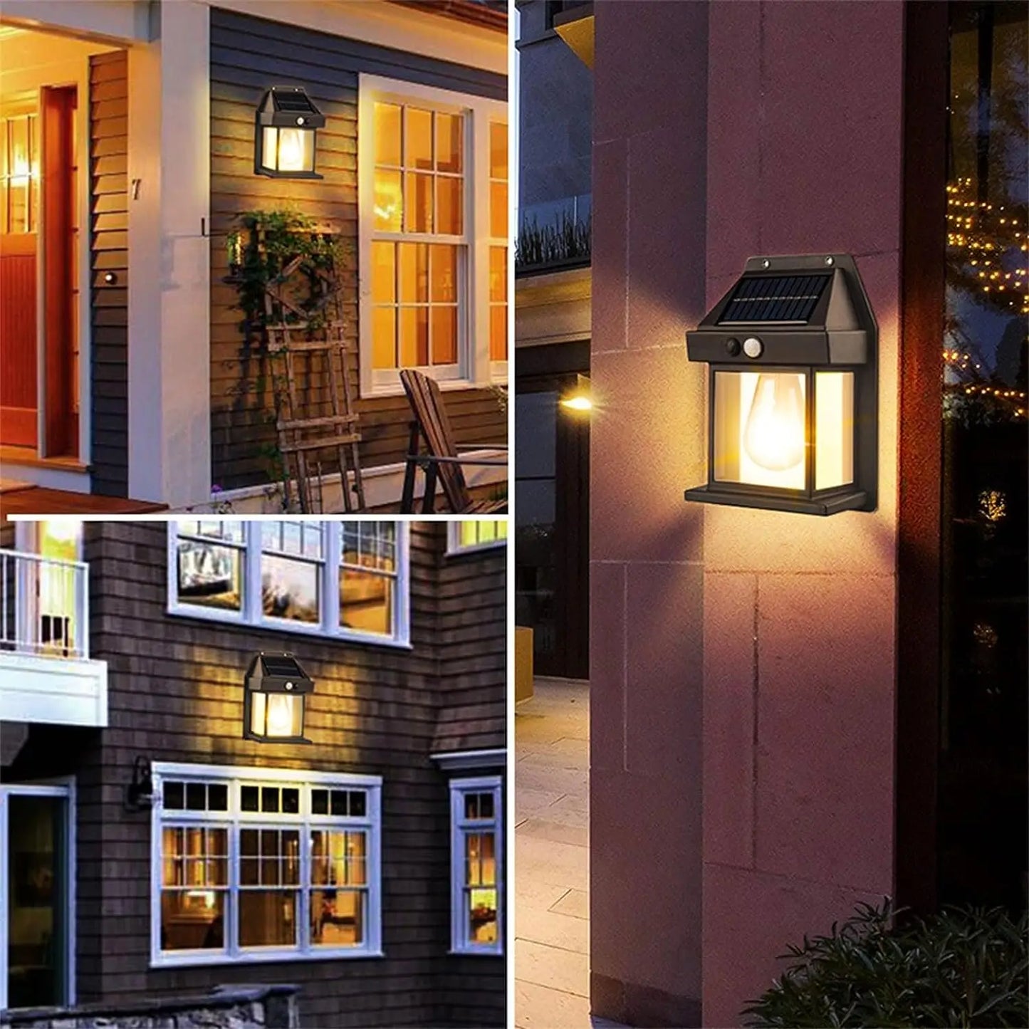 Waterproof Motion Sensor Solar Wall Light