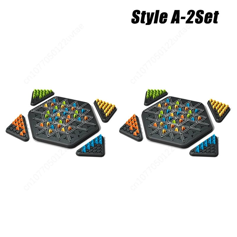 Geometry Chain Chess Puzzle