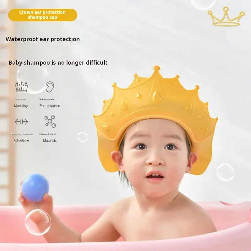 Adjustable Children's Hair Washing Cap