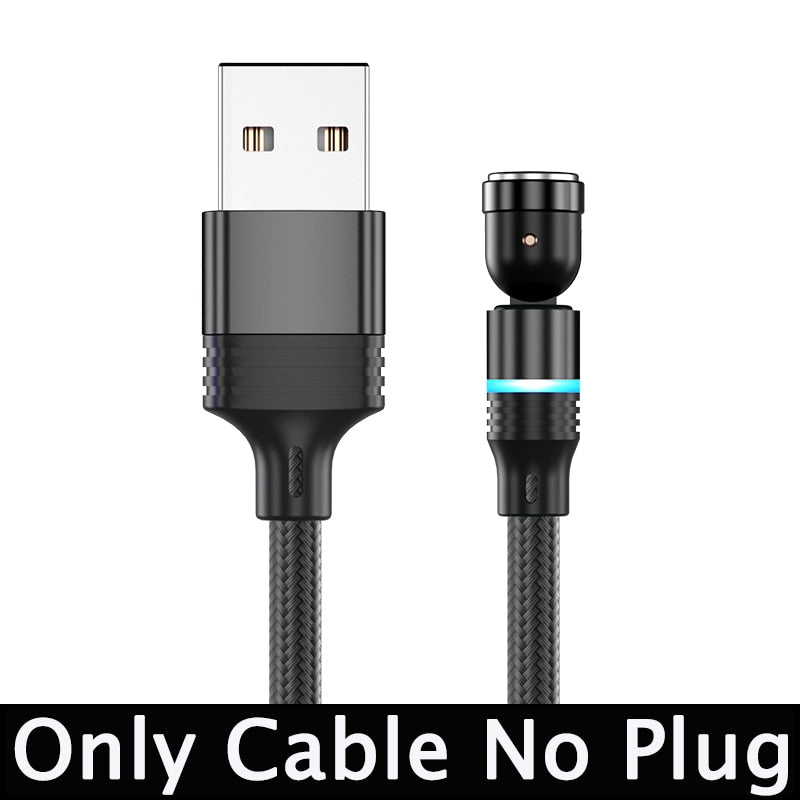 Hot Selling 540° Rotate Magnetic USB Cable