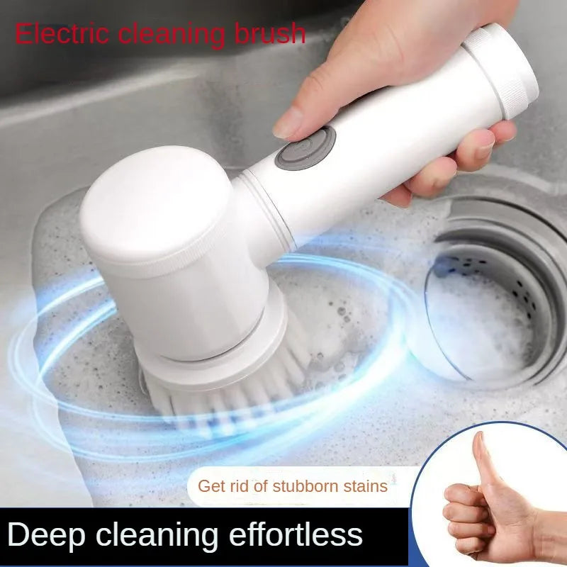 Multi-functional electric cleaning brush