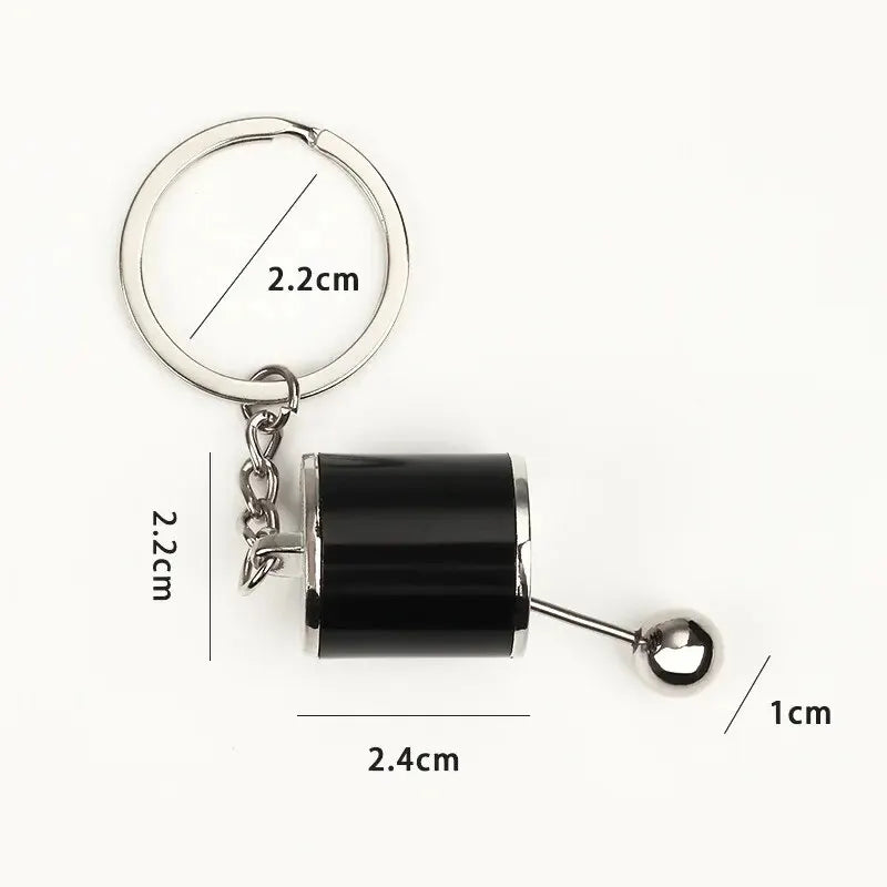 Car keychain-6 speed gearbox