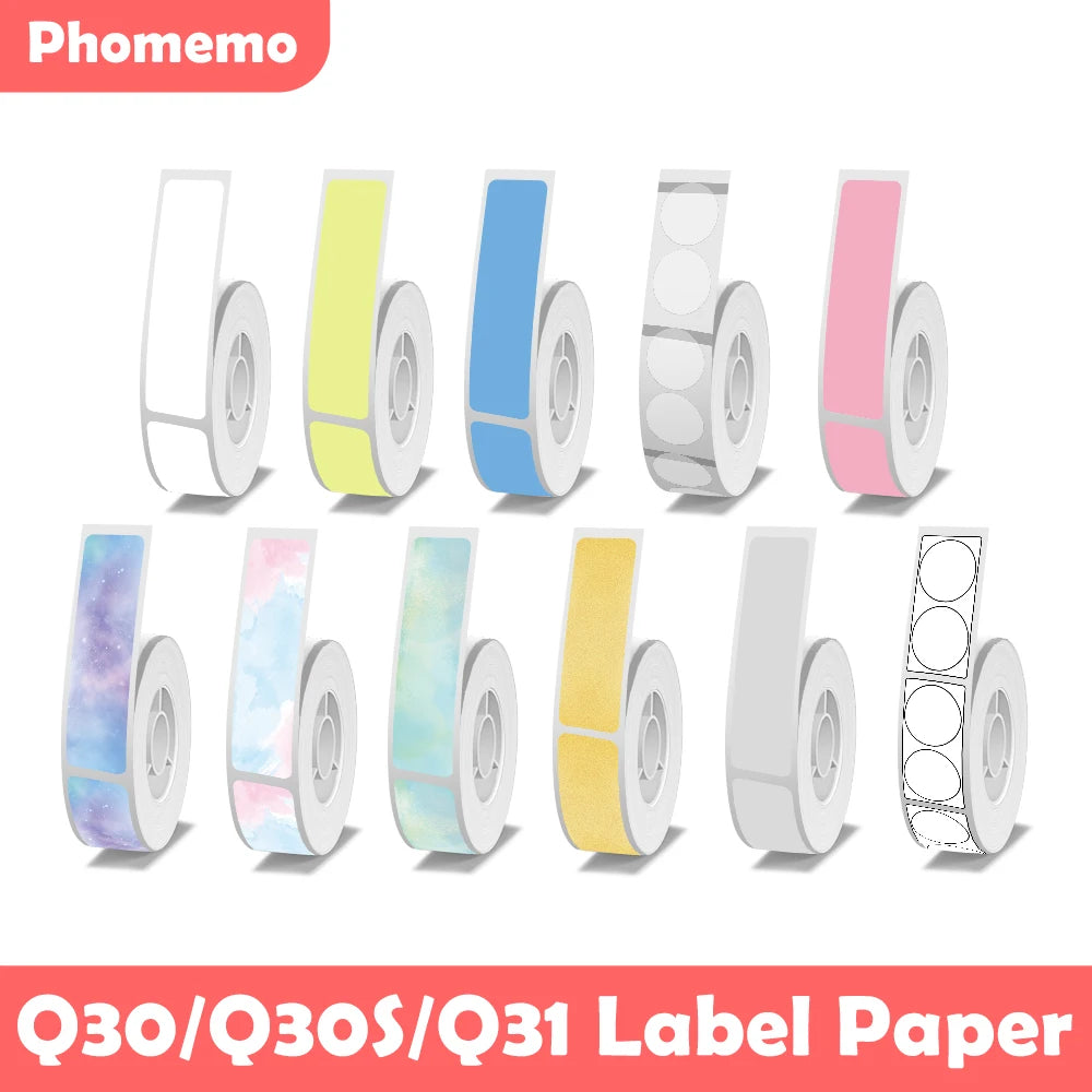 Phomemo Q30 Label Tapes
