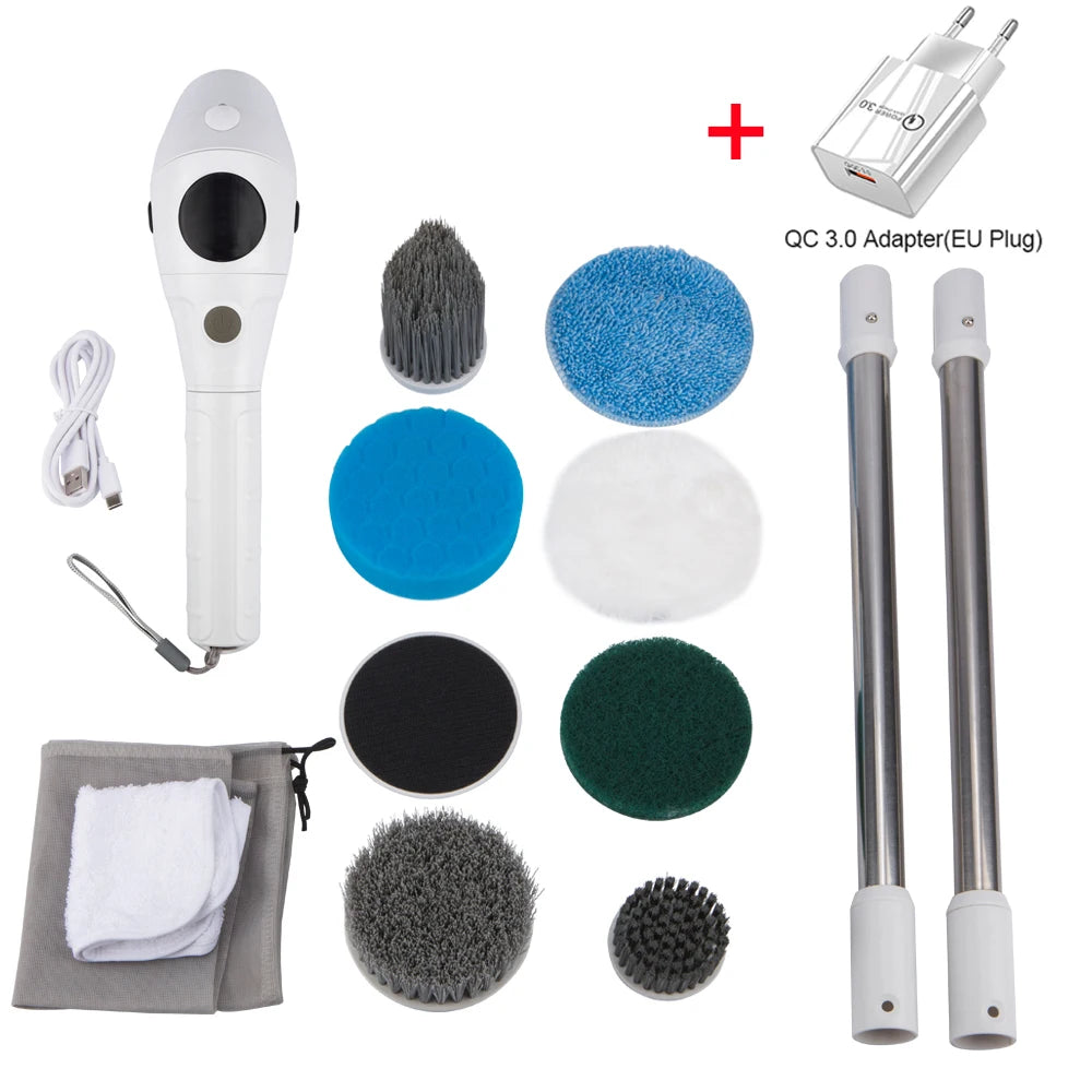 8 in 1 Multifunctional Electric Cleaning Brush