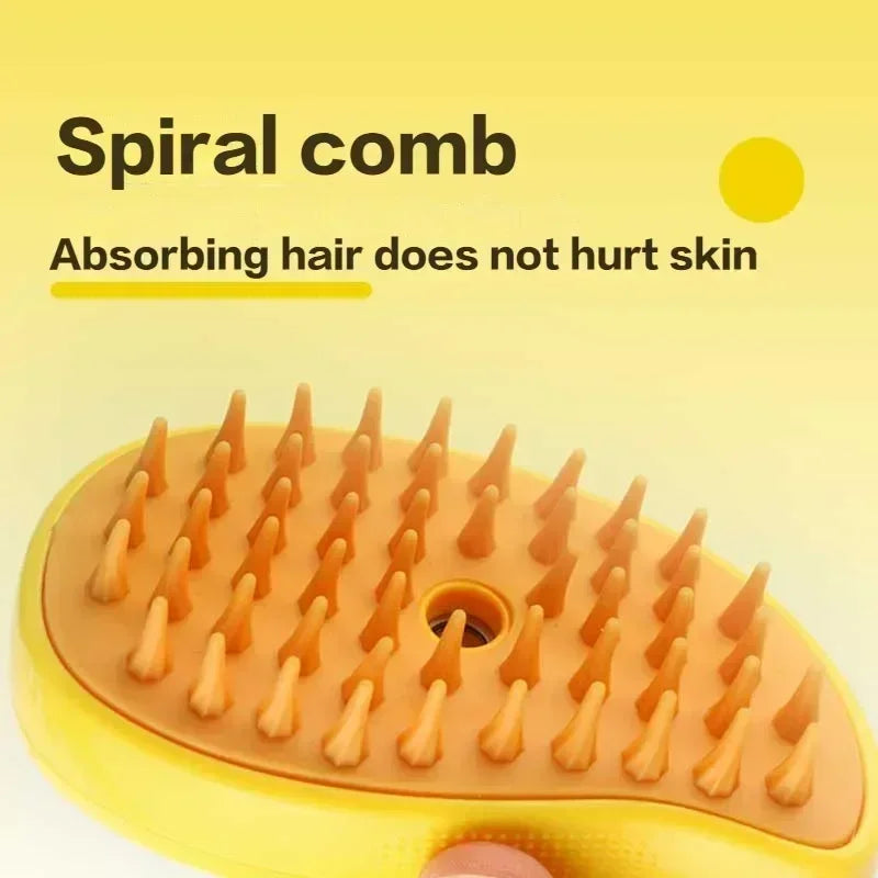 3 In 1 Cat Steam Brush