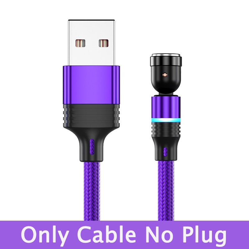 Hot Selling 540° Rotate Magnetic USB Cable