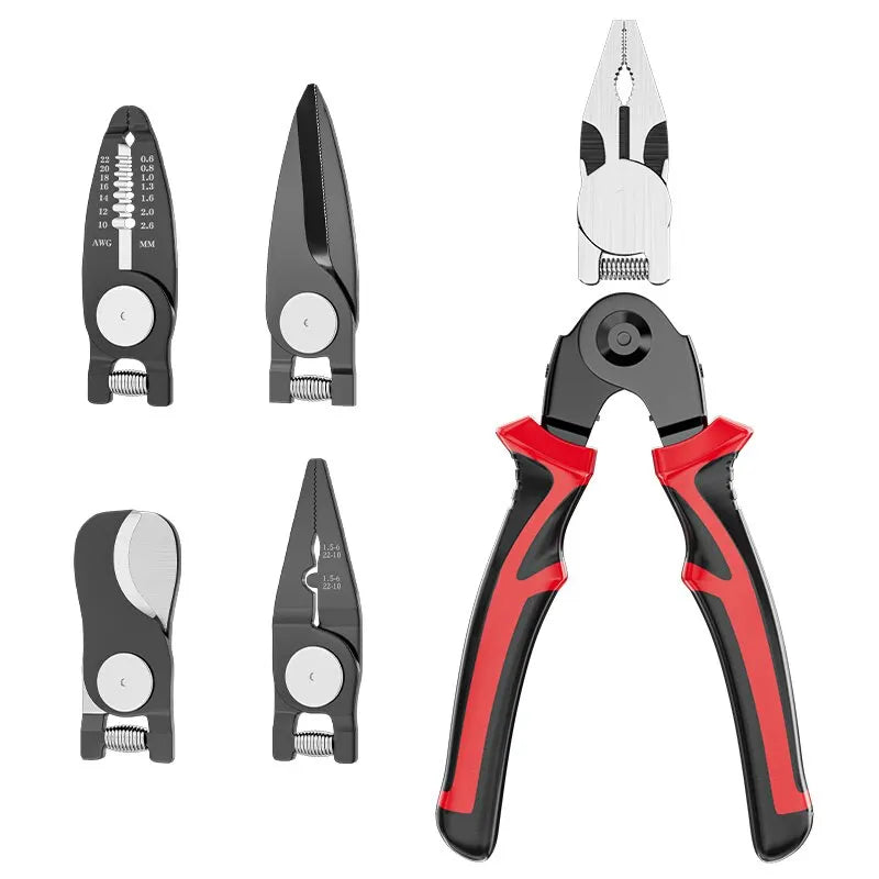 Multifunctional Replaceable Electrician Pliers