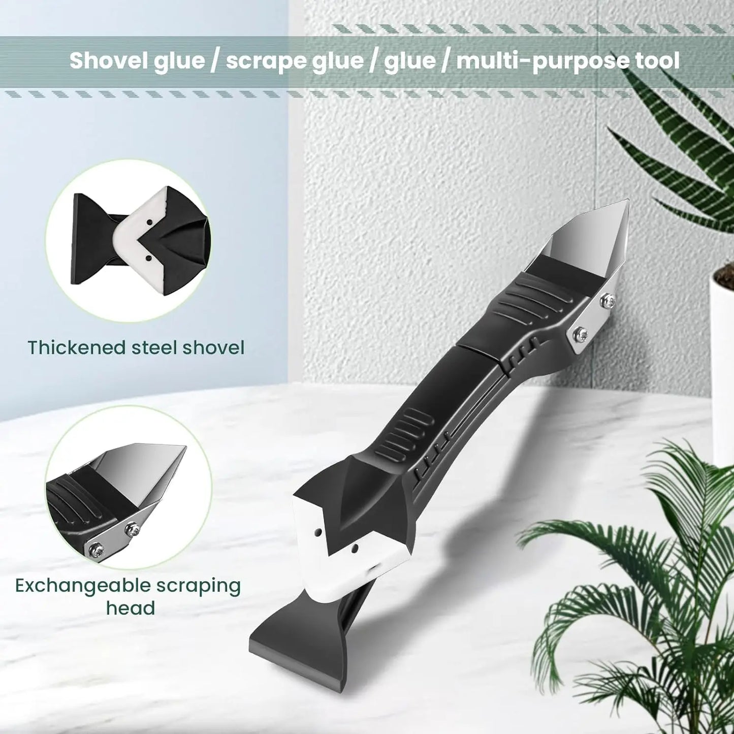 Glass Glue Angle Scraper