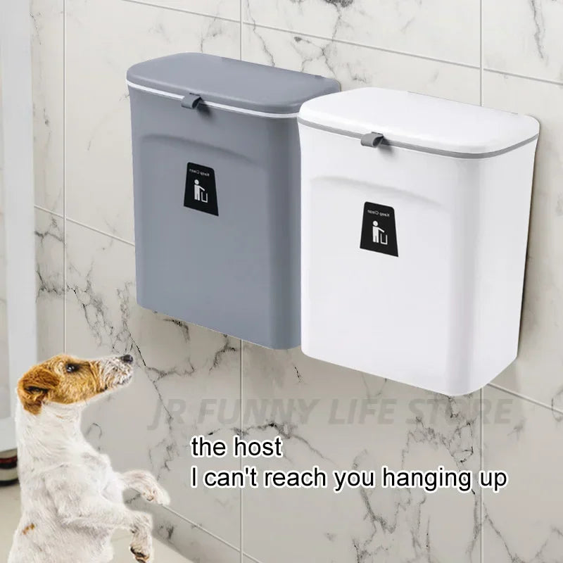 Wall mounted bin