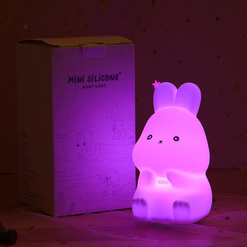 Mini Kawaii Popular Cat Baby Night Lamp