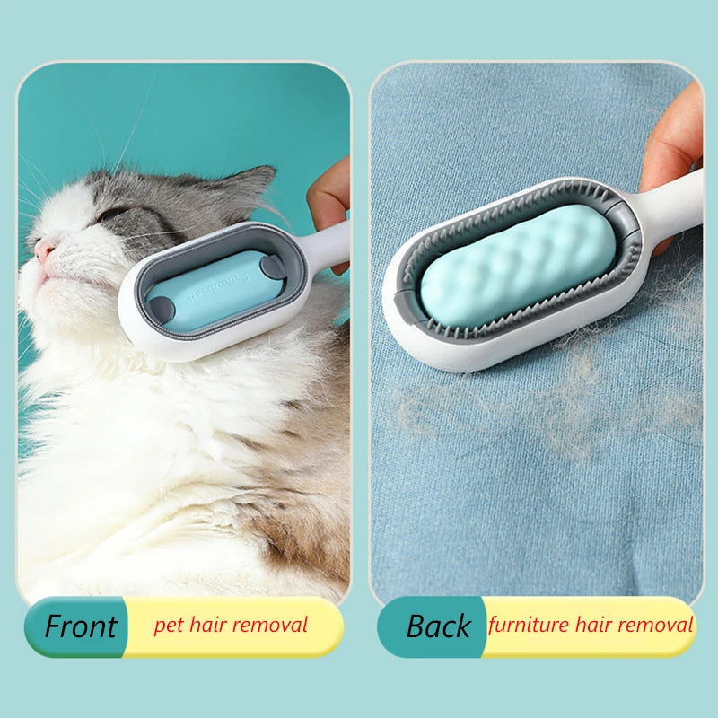 Double Sided Cat Hair Removal Brushes