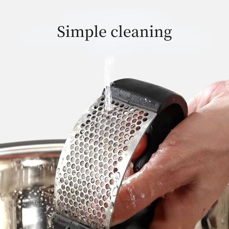 Stainless Steel Garlic Press