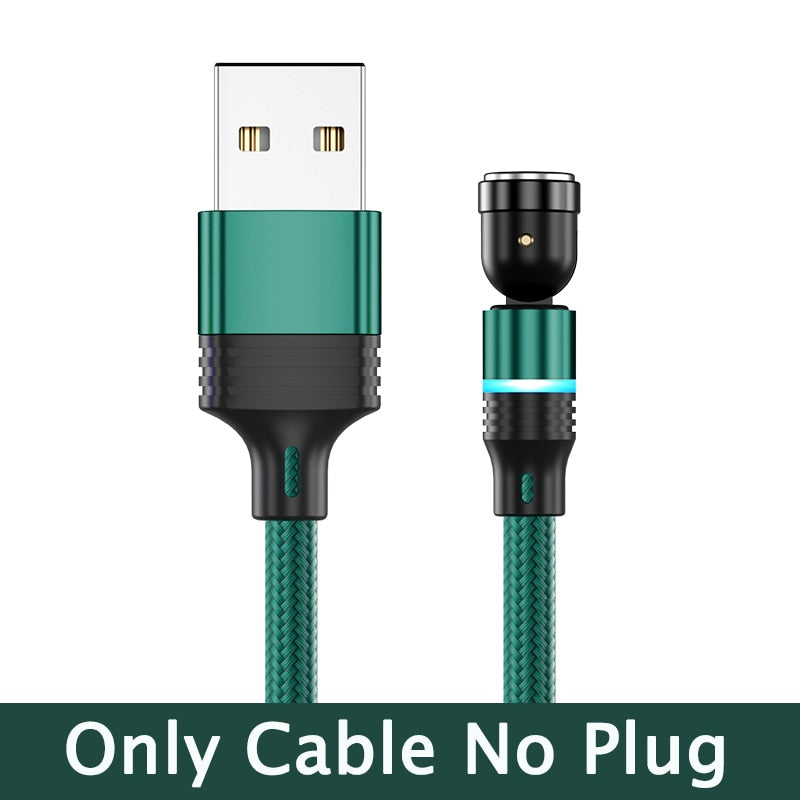 Hot Selling 540° Rotate Magnetic USB Cable
