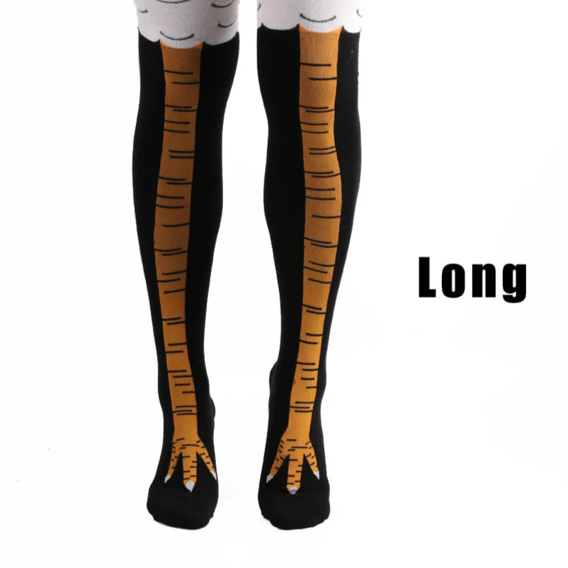 Funny Chicken Legs Socks