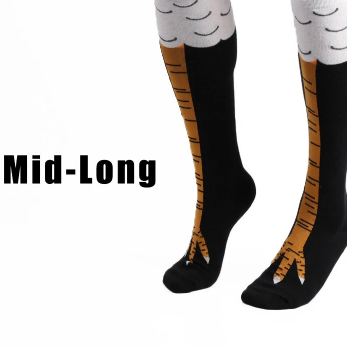 Funny Chicken Legs Socks