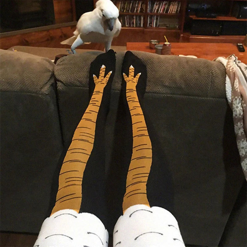 Funny Chicken Legs Socks