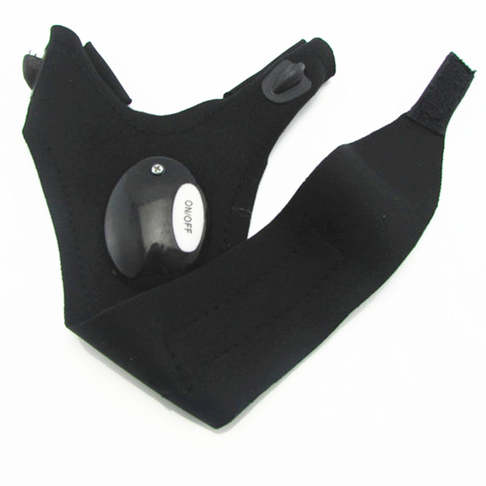Fingerless Glove LED Flashlight