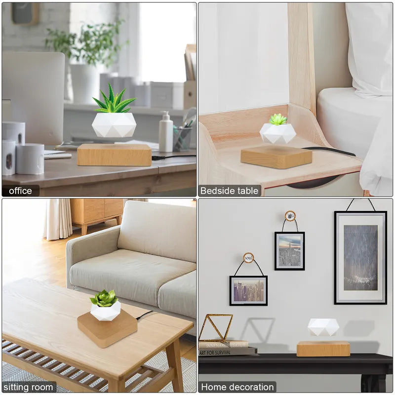 Air Bonsai Pot Rotation Flower Pot