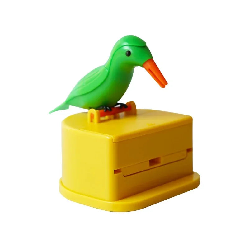 Automatic Small Bird Toothpick Container