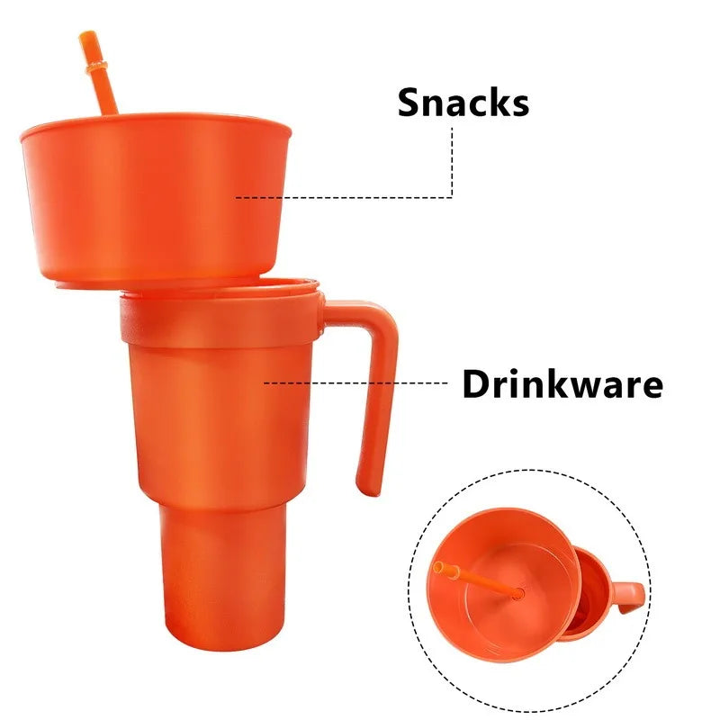 2 In 1  Portable Snackies Cup