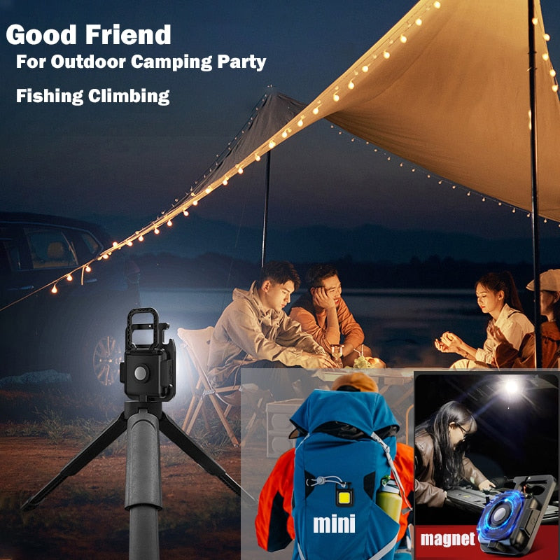 Multifunctional waterproof mini led keychain flashlight.