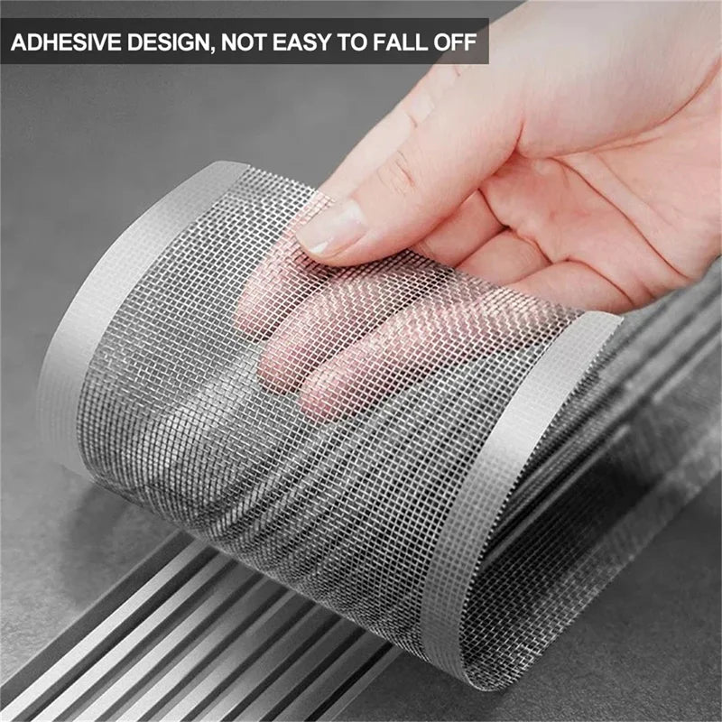 Cuttable Shower Drain Hair Catcher