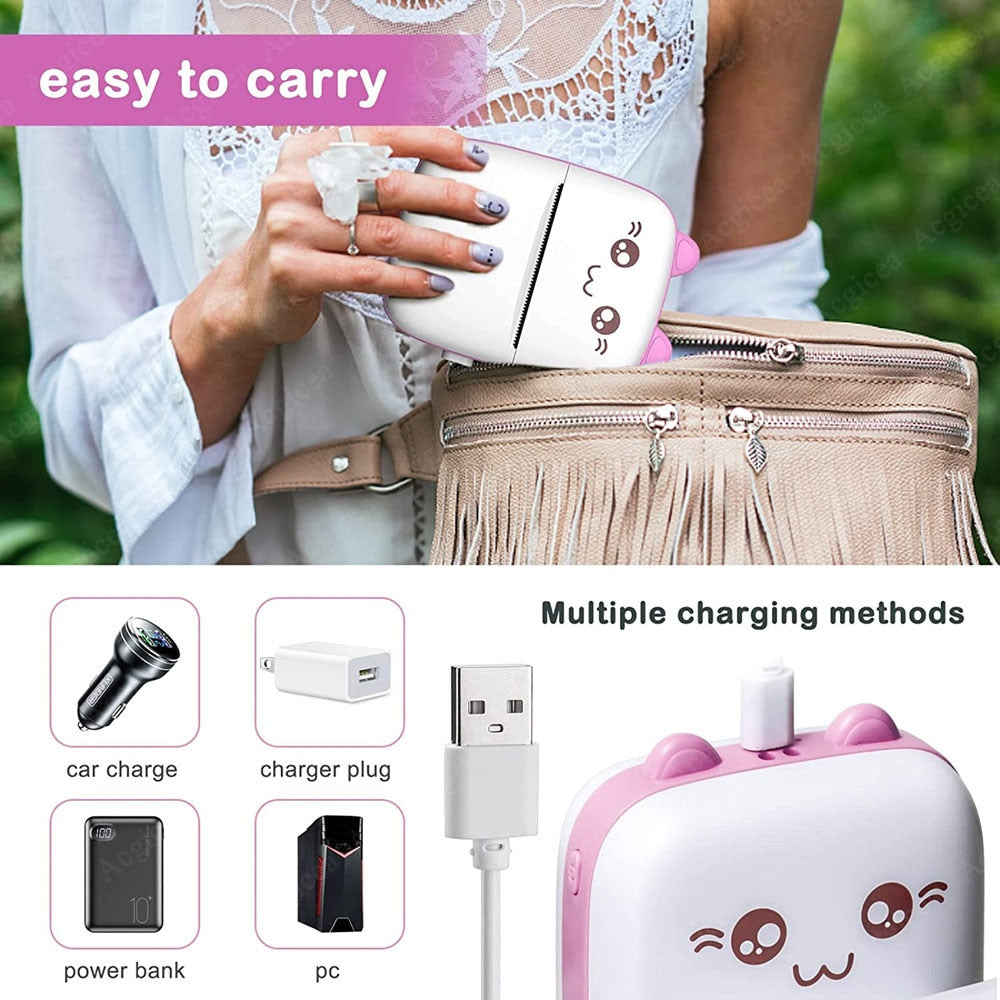 Portable mini printer