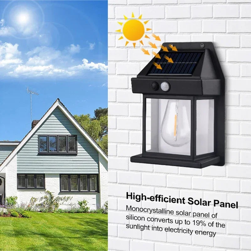 Waterproof Outdoor Solar Wall Lamp