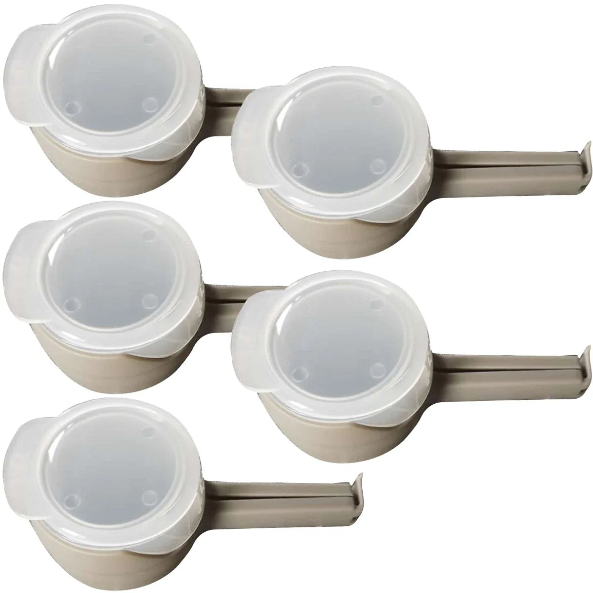 5PCS Food Bag Sealing Clips with Pour Spout