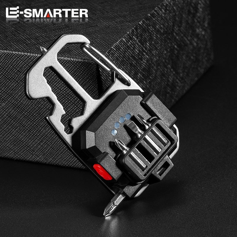 Multi-function Flashlight Keychain Lamp