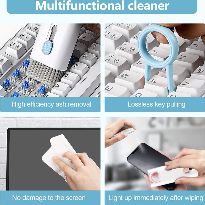 7-in-1 Computer Keyboard Cleaner Brush Kit