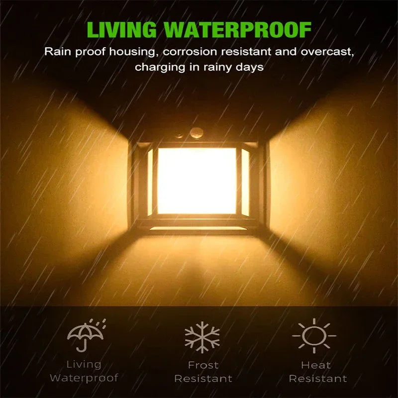 Waterproof Outdoor Solar Wall Lamp