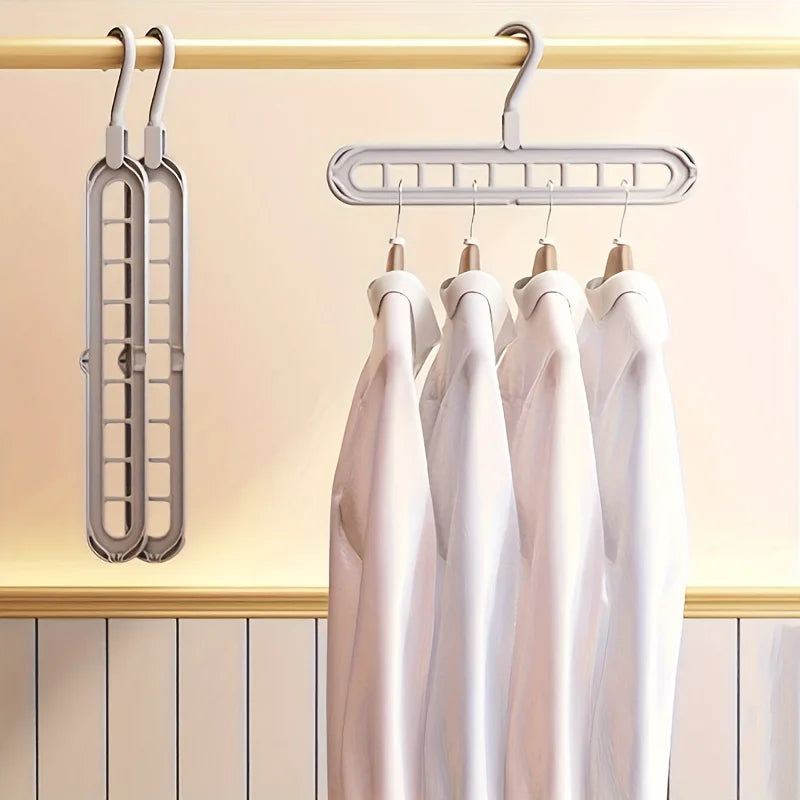 3pcs Multi-Hole Clothes Hangers 🧥