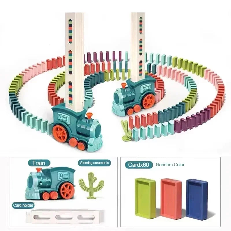 Automatic Laying Domino Train