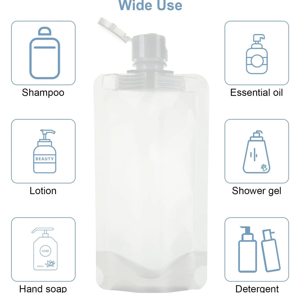 Travel Size Empty Squeeze Pouches