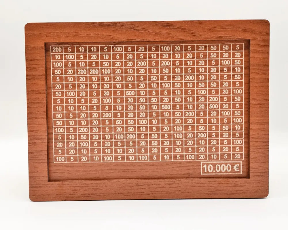 Wooden PiggyBanks-EURO