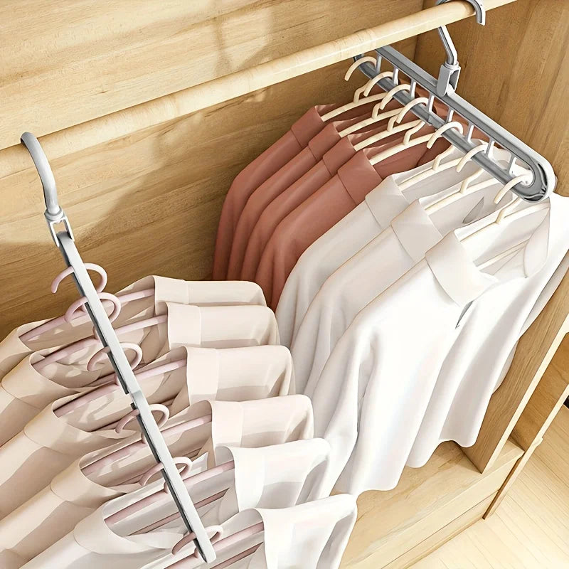 3pcs Multi-Hole Clothes Hangers 🧥