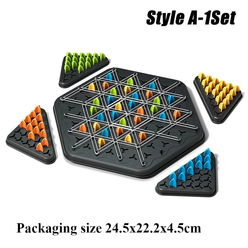 Geometry Chain Chess Puzzle