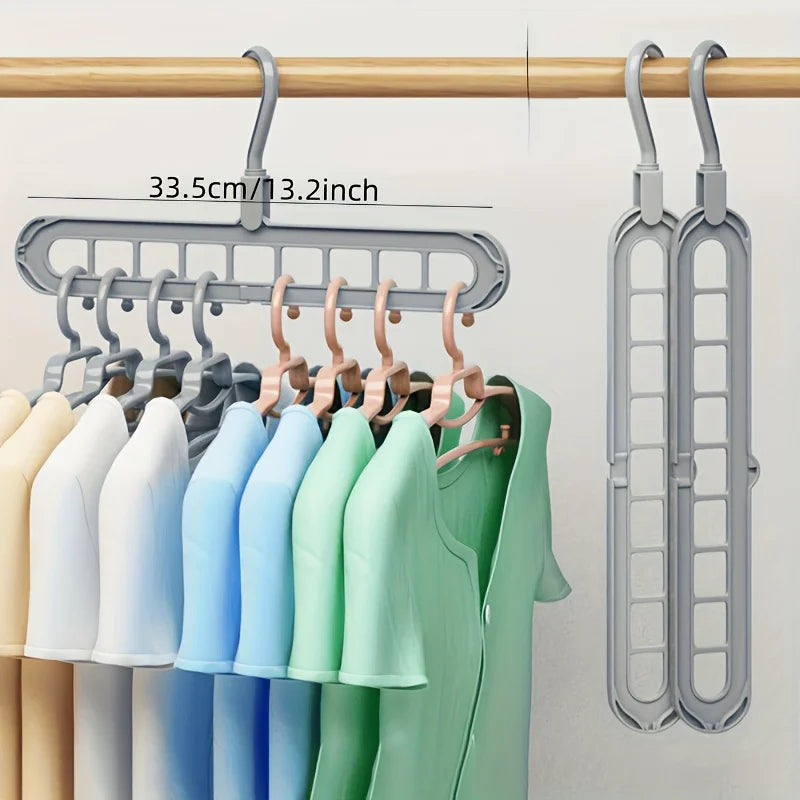 3pcs Multi-Hole Clothes Hangers 🧥