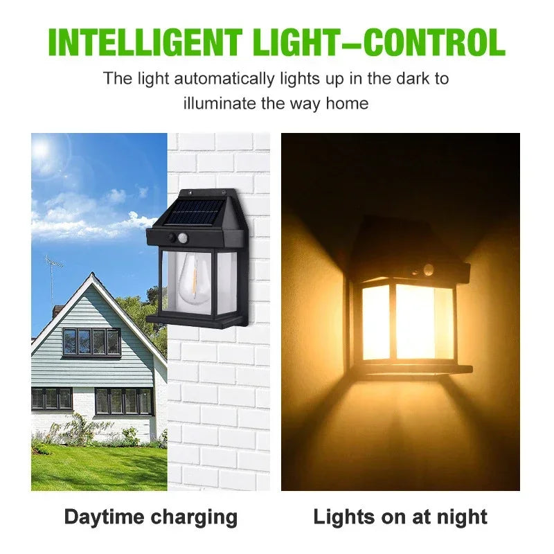 Waterproof Outdoor Solar Wall Lamp