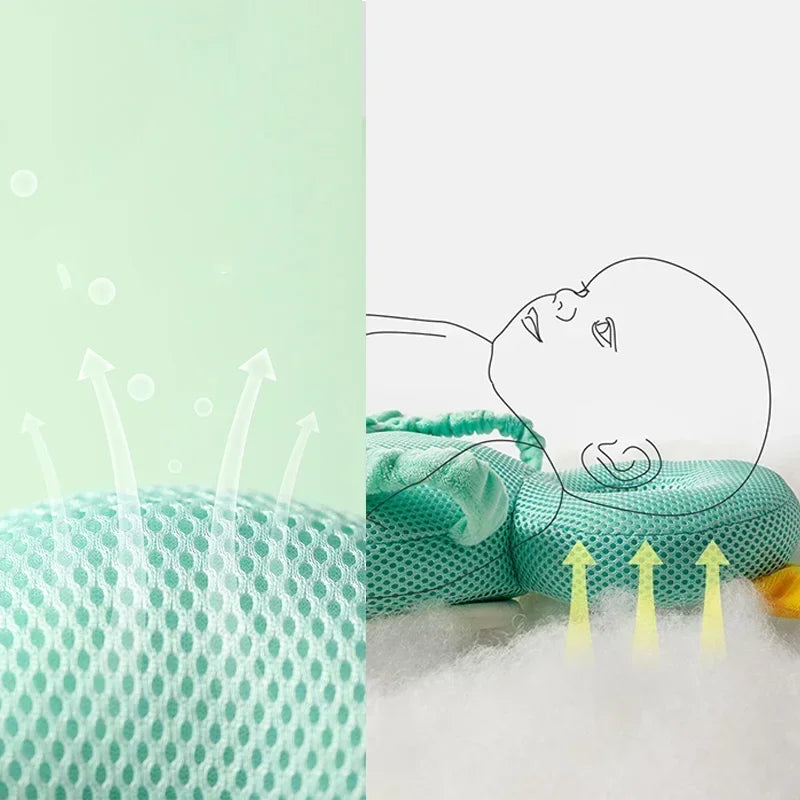 Baby anti-fall headrest