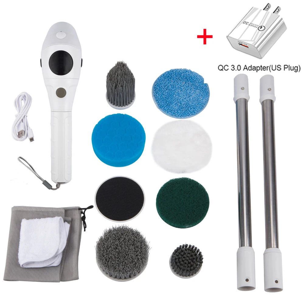 8 in 1 Multifunctional Electric Cleaning Brush