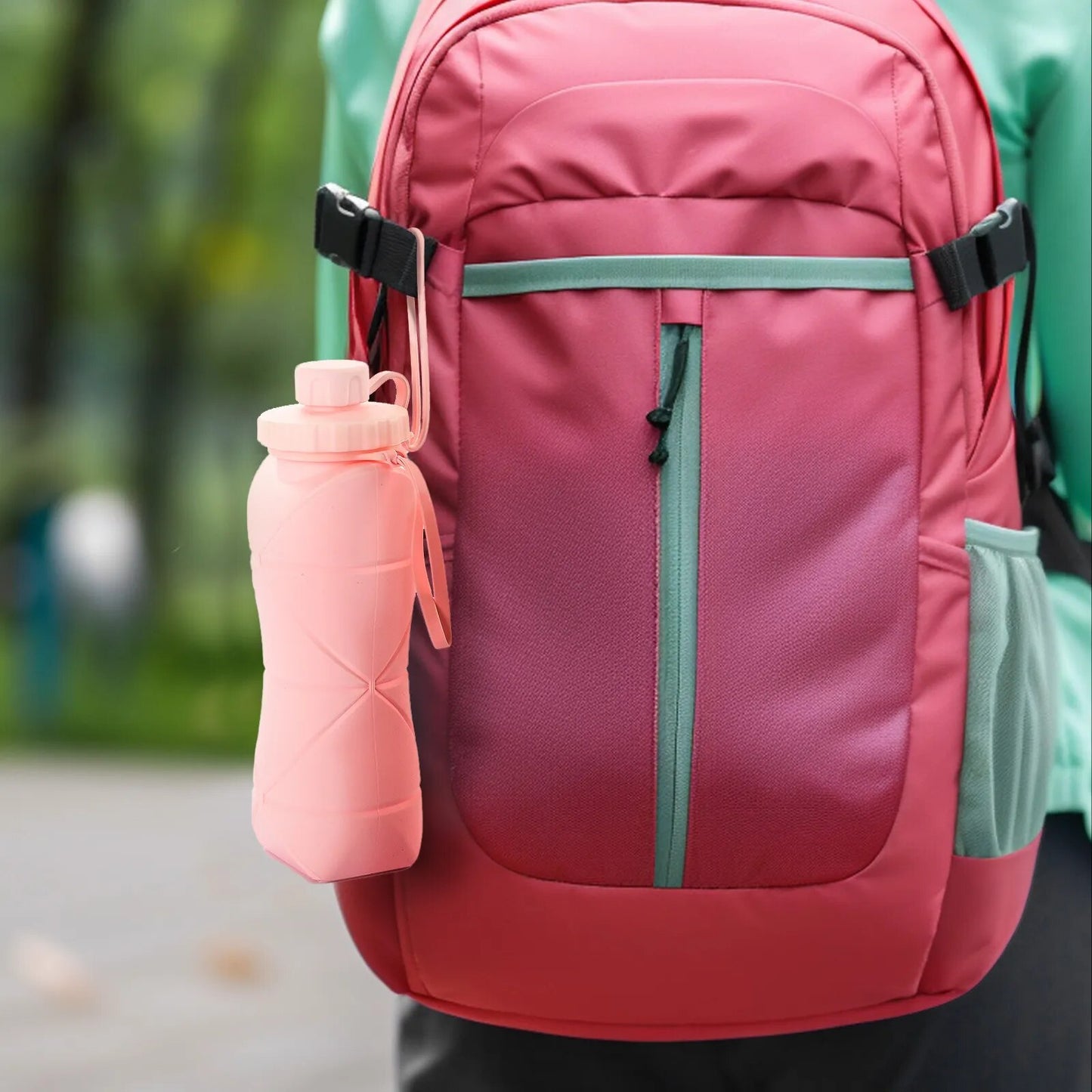 Silicone Foldable Water Bottle