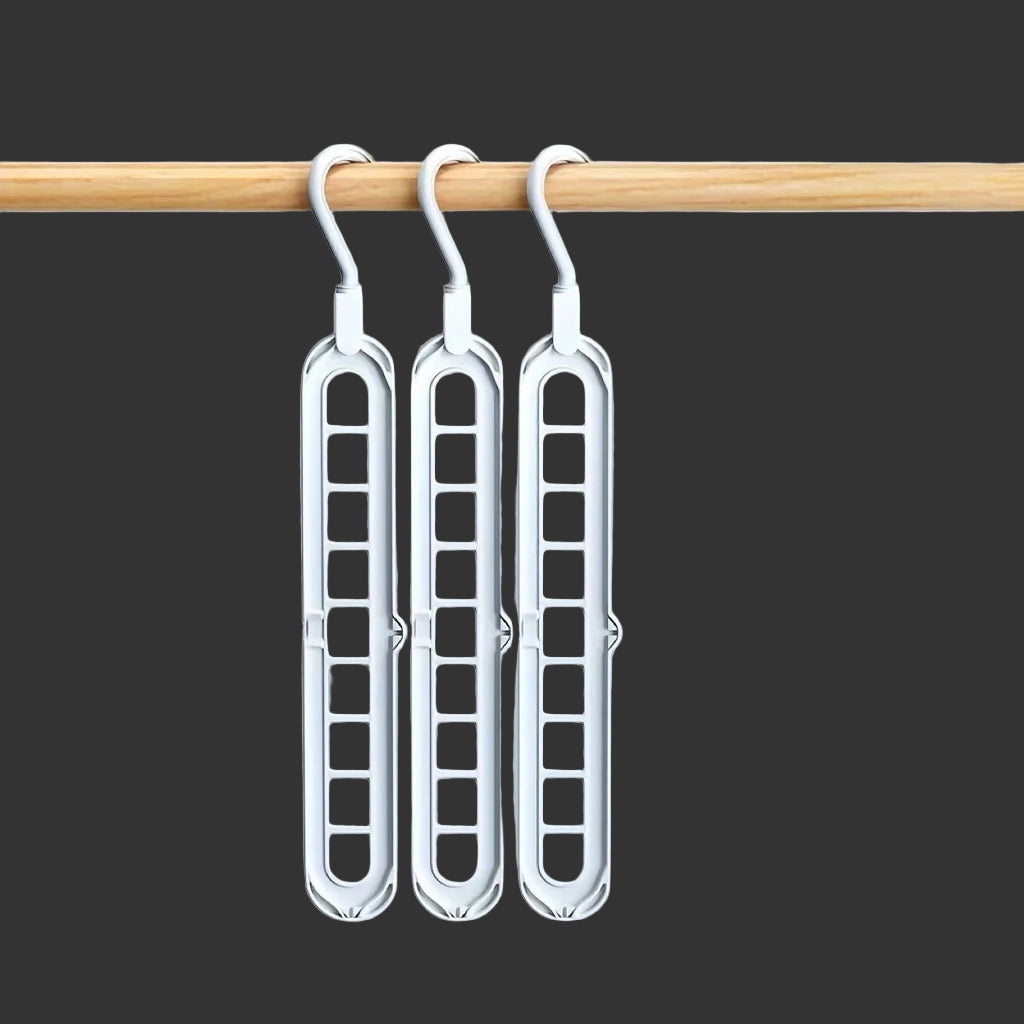 3pcs Multi-Hole Clothes Hangers 🧥
