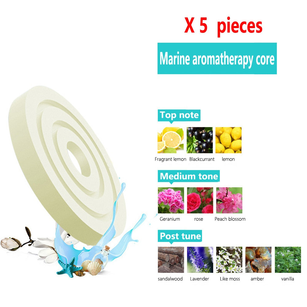 Car Air Freshener Solar Helicopter