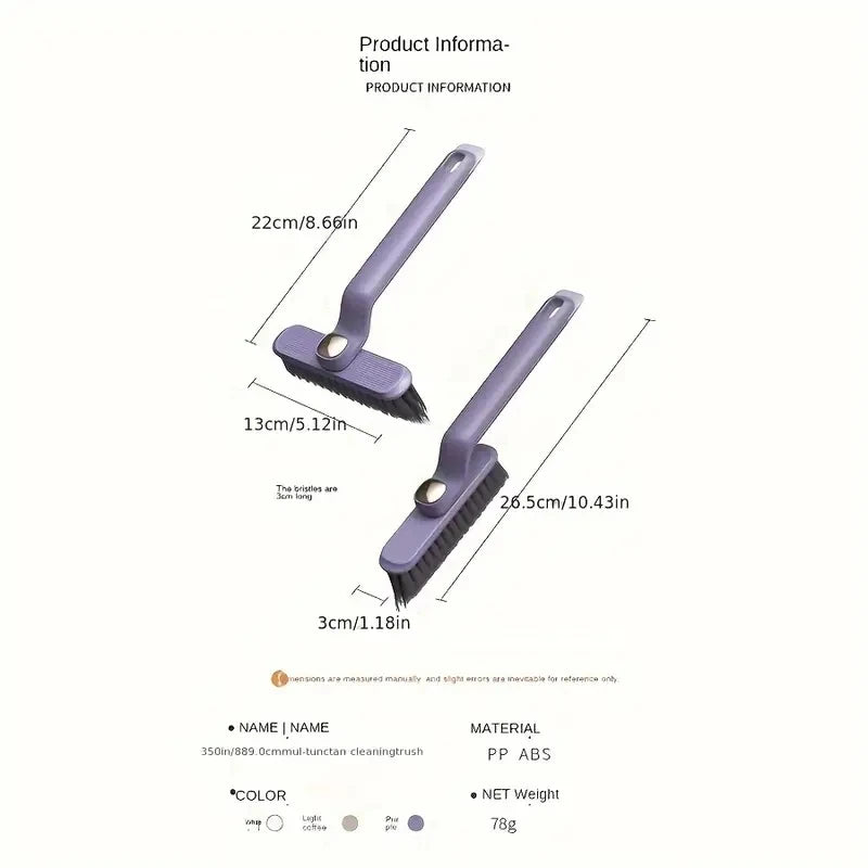 Multipurpose Rotating Cleaning Brush