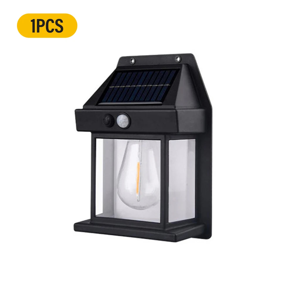 Waterproof Motion Sensor Solar Wall Light