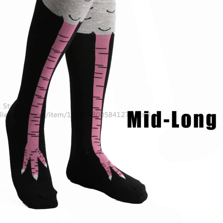 Funny Chicken Legs Socks