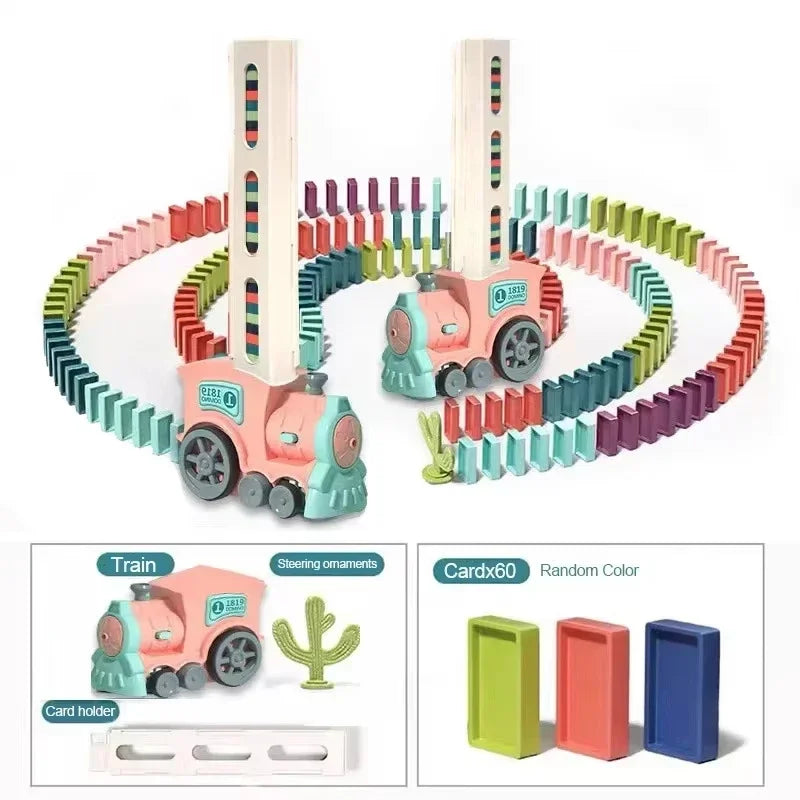 Automatic Laying Domino Train